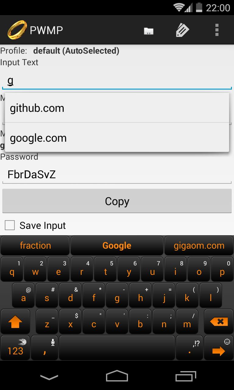 PasswordMaker Pro