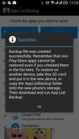 App List Backup