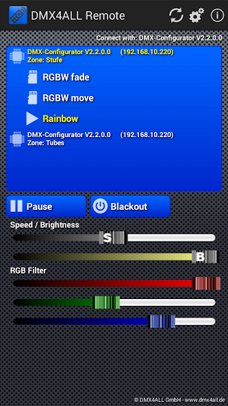 DMX4ALL Remote
