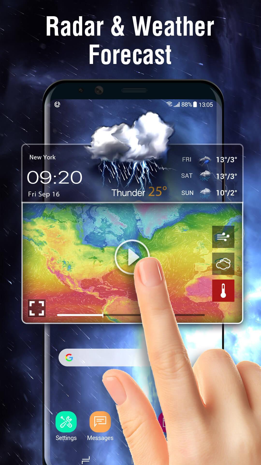 Storm radar app for your phone