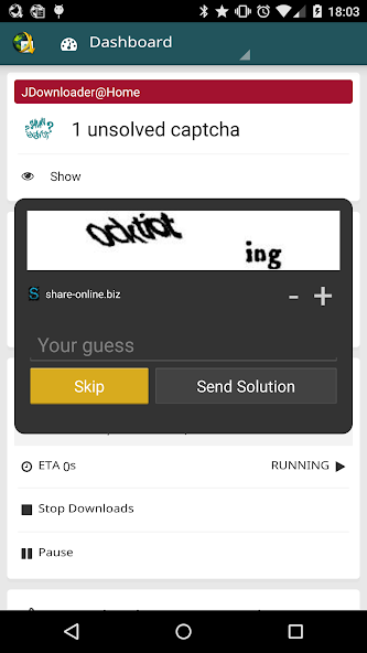 MyJDownloader
