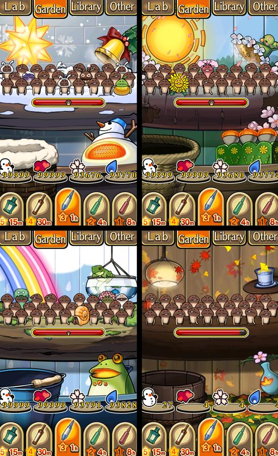 Mushroom Garden Seasons HD