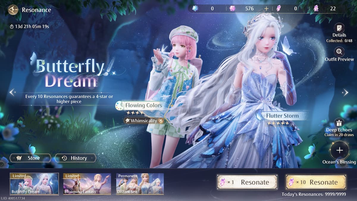 Infinity Nikki Gacha & Fore System объяснила
