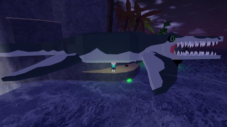 วิธีค้นหาและจับ Mosasaurus ใน Fisch