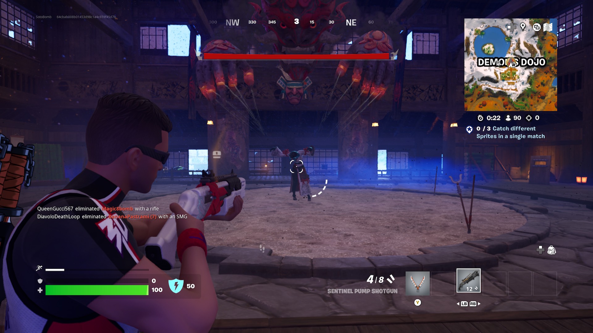 如何在Fortnite第6章中找到和损坏恶魔，第1季