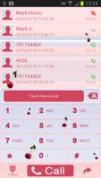 Cherries Theme for GO Contacts