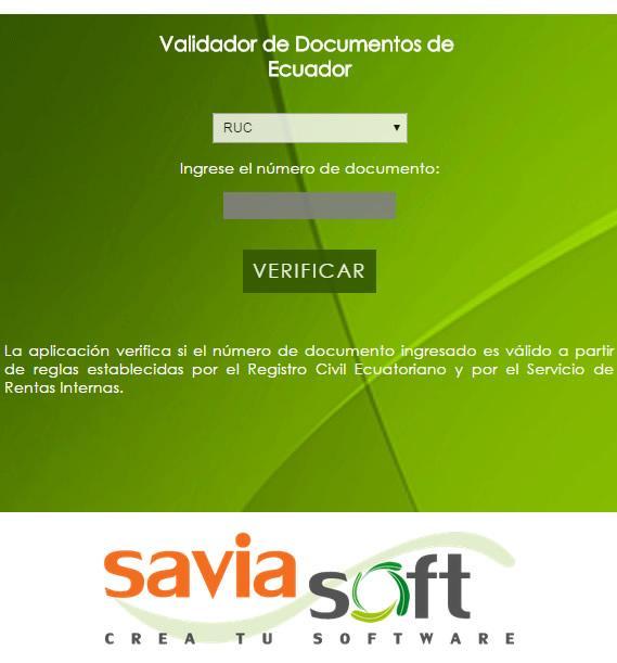 Validador