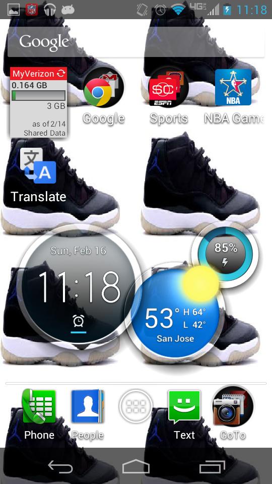 RETRO JORDANS Live Wallpaper