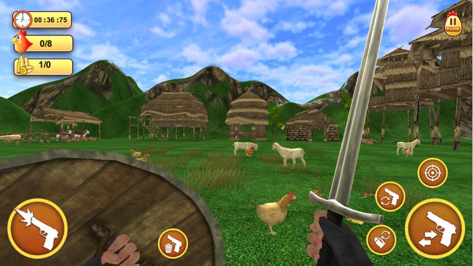 Chicken Shooter - Animal hunting 2019