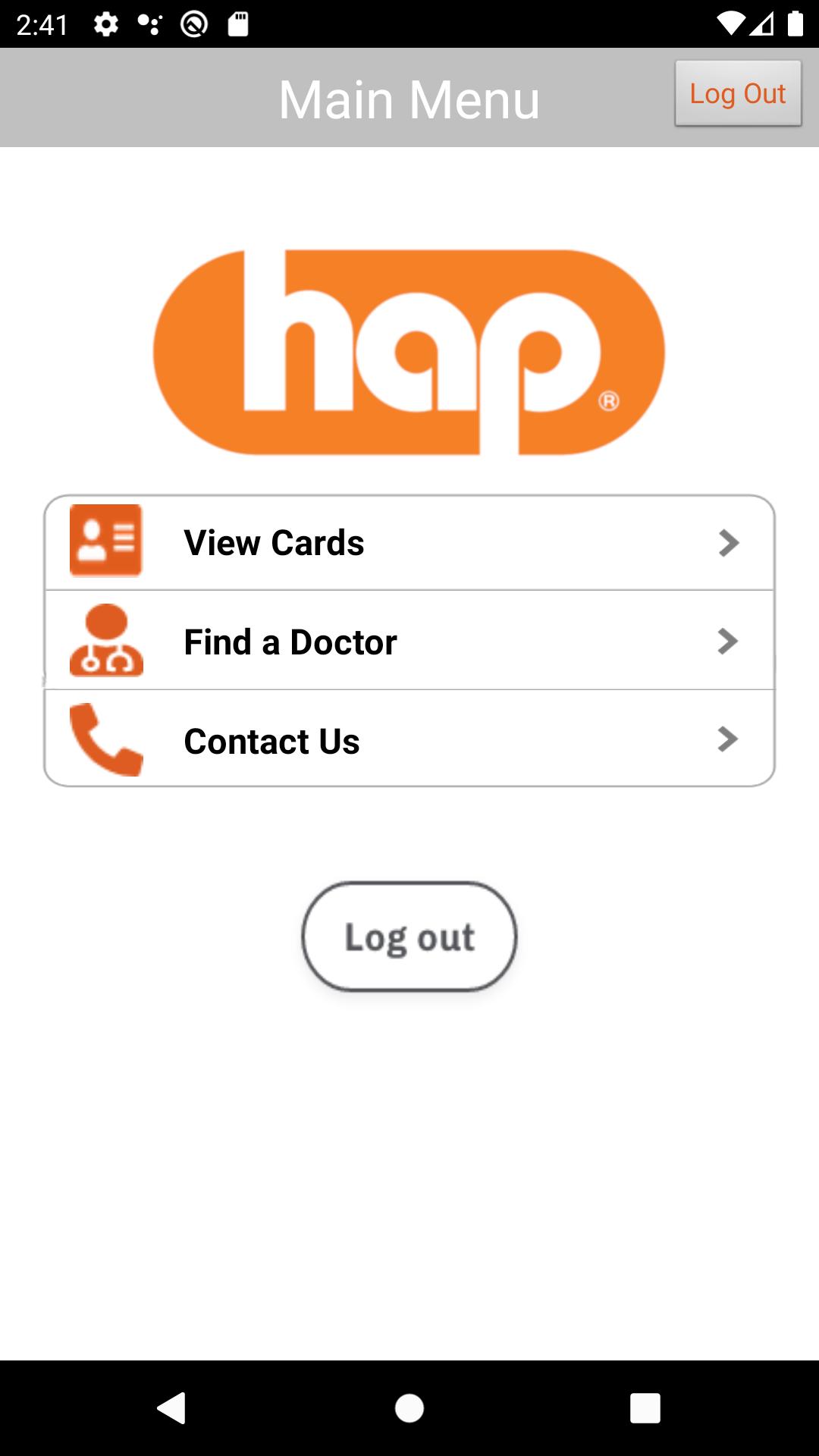 myHAP CARD