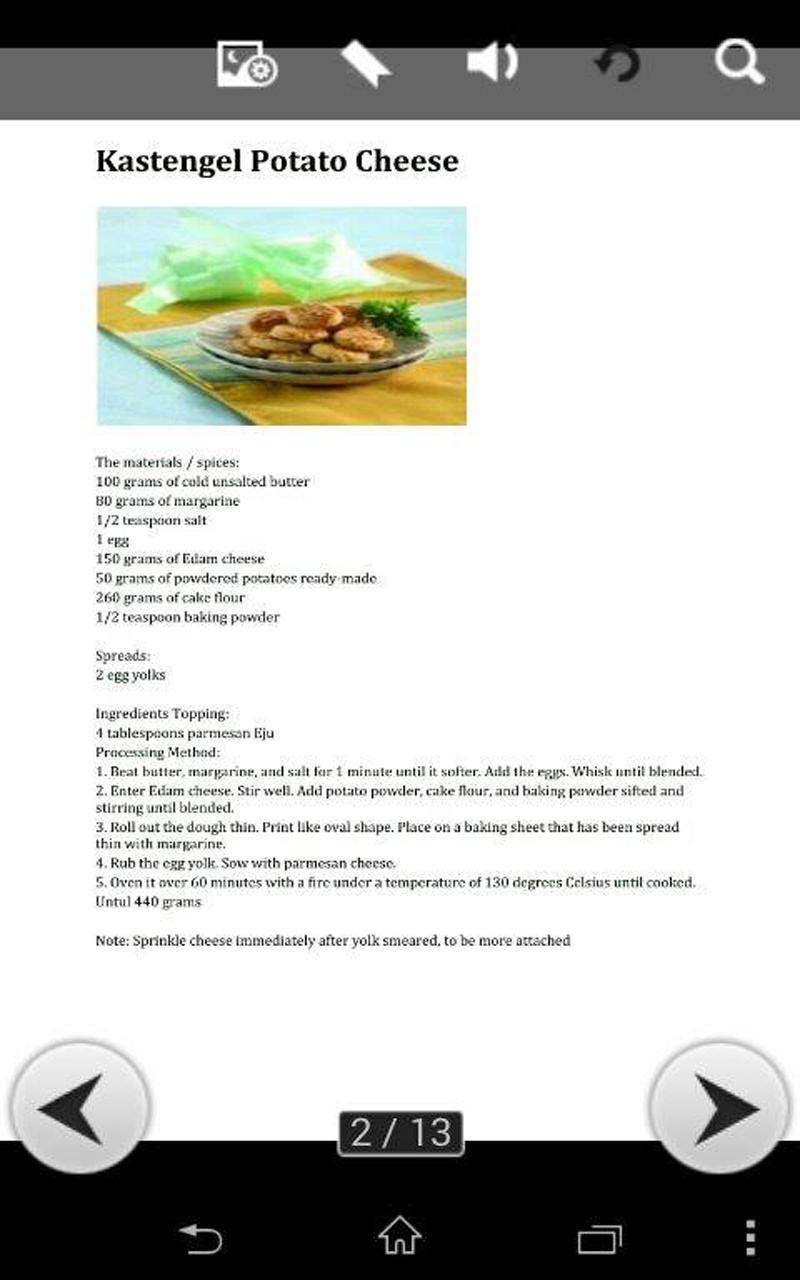 Snacks and Pudding Recipes