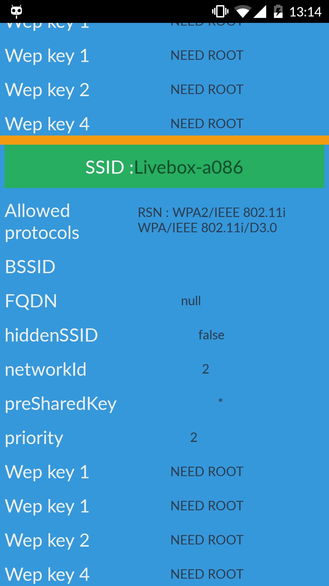 Wifi Key Viewer
