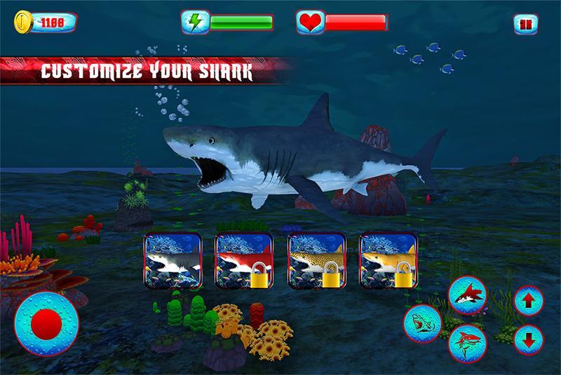 Blue Angry Shark 2016