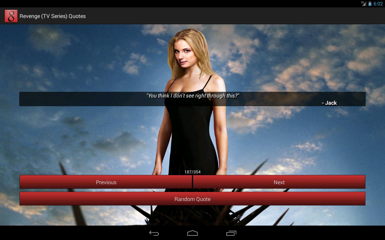 Revenge (TV Series) Quotes