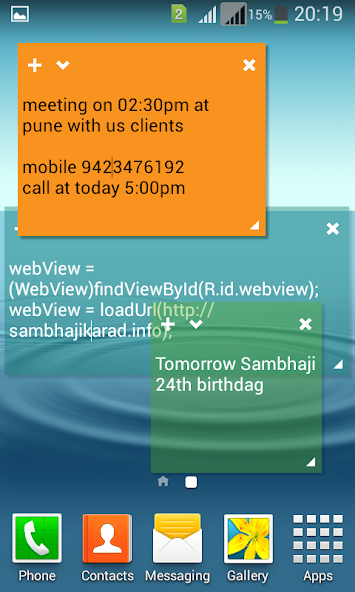 Sticky Notes for Android