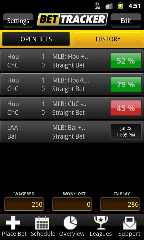 Bet Tracker