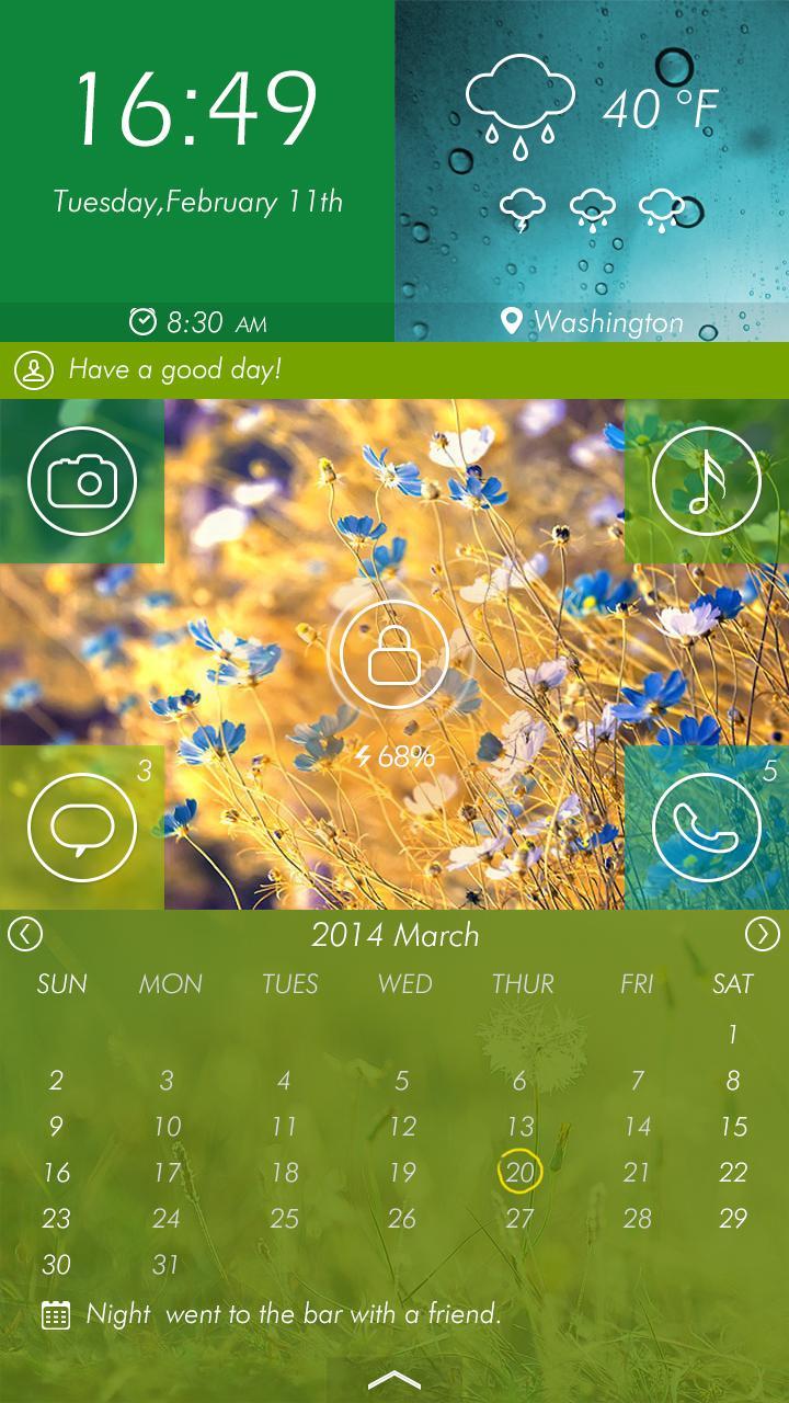 Good Mood GO Locker Theme