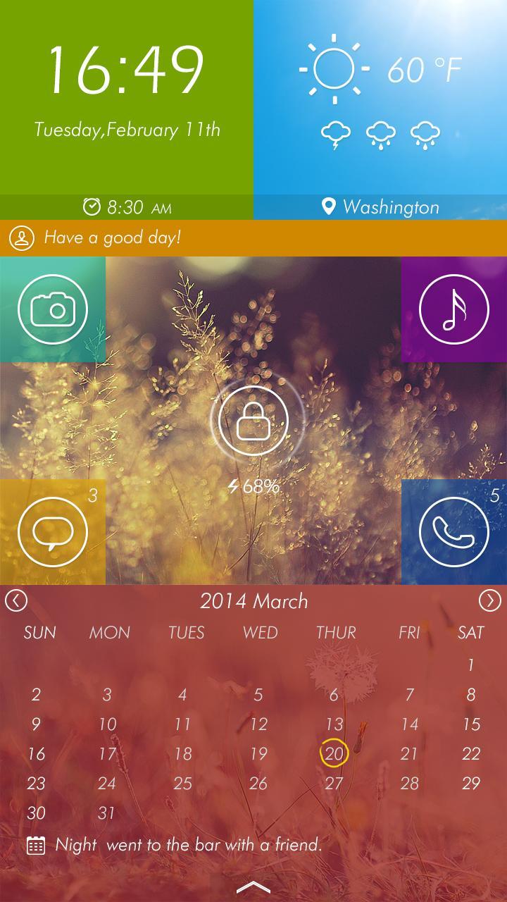 Good Mood GO Locker Theme