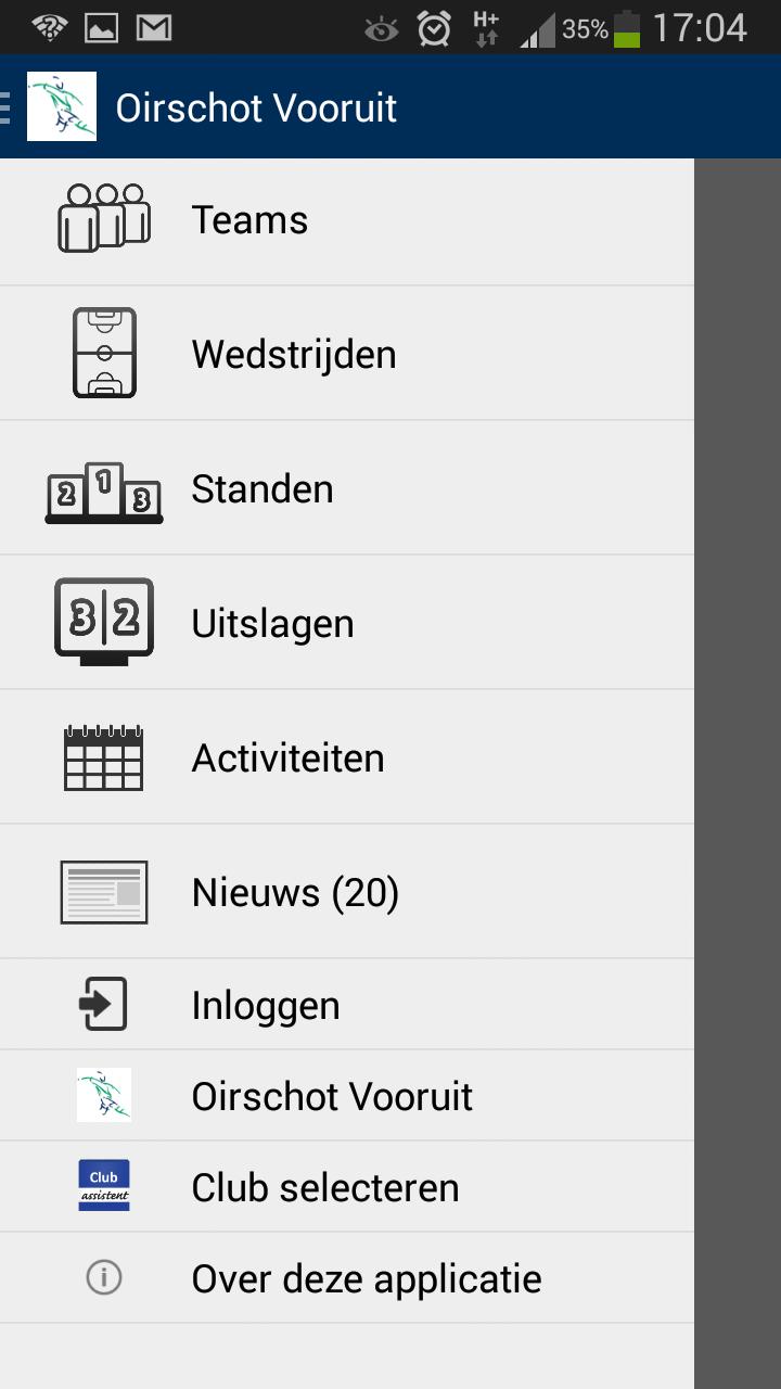 Voetbal | Club-assistent