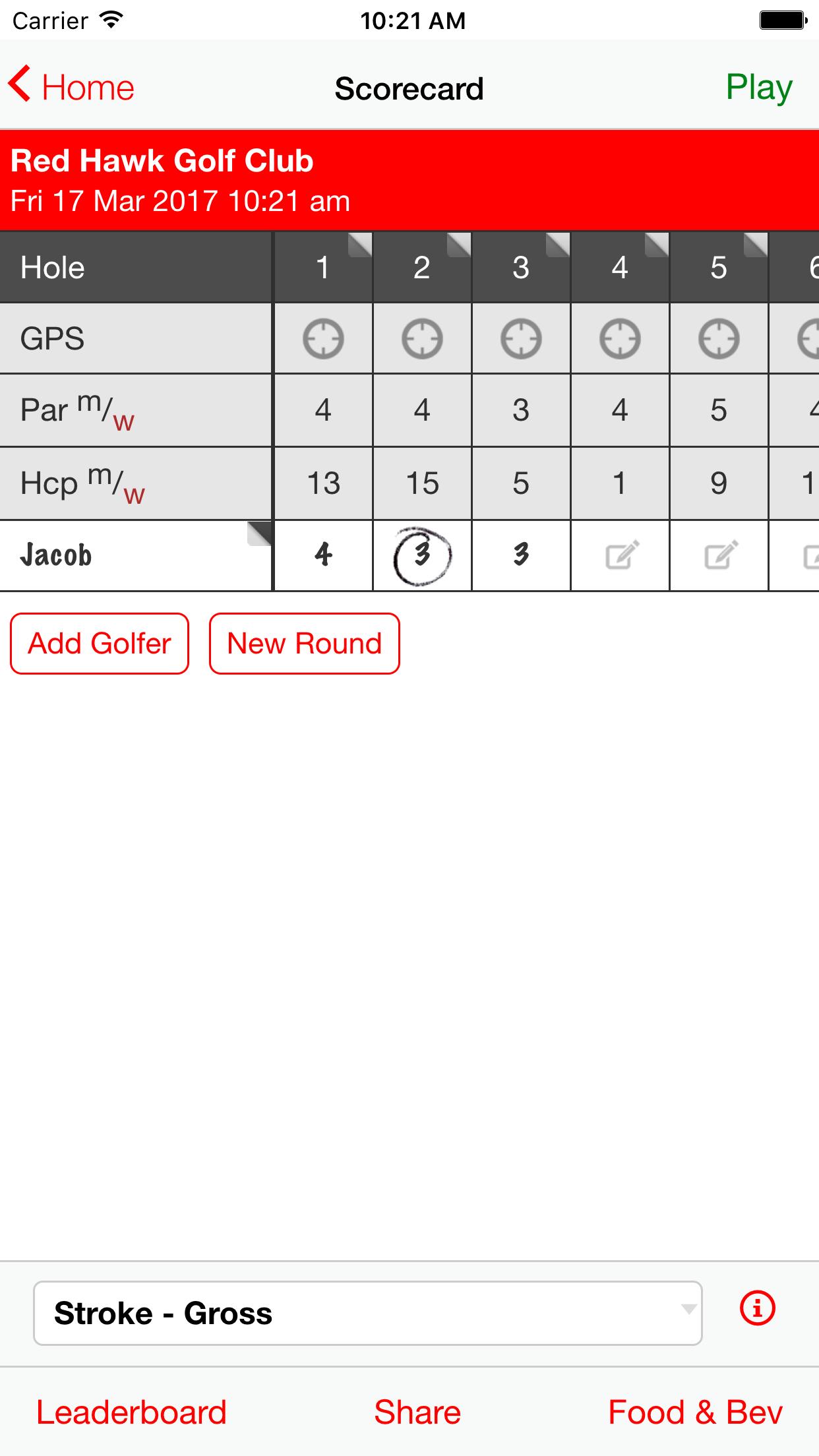Red Hawk GC