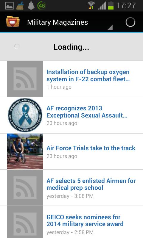 Military Magazines