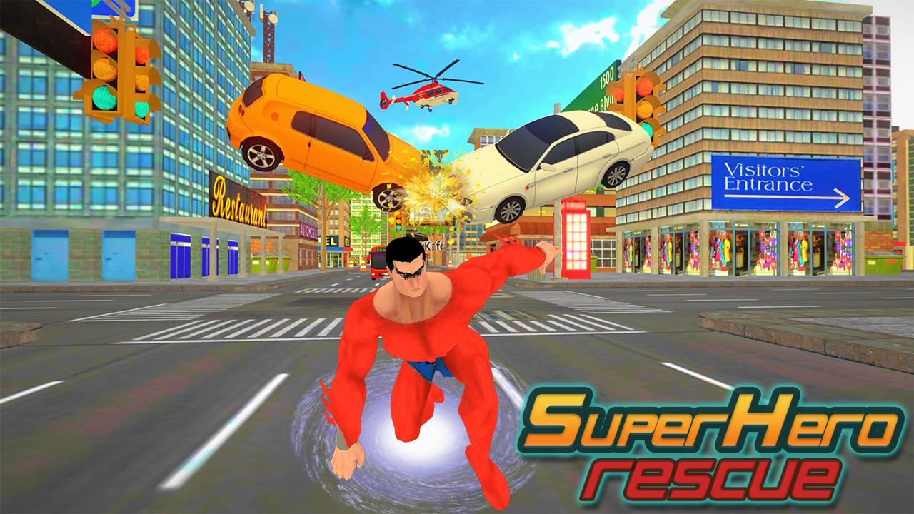 Grand Superhero Flying Robot :