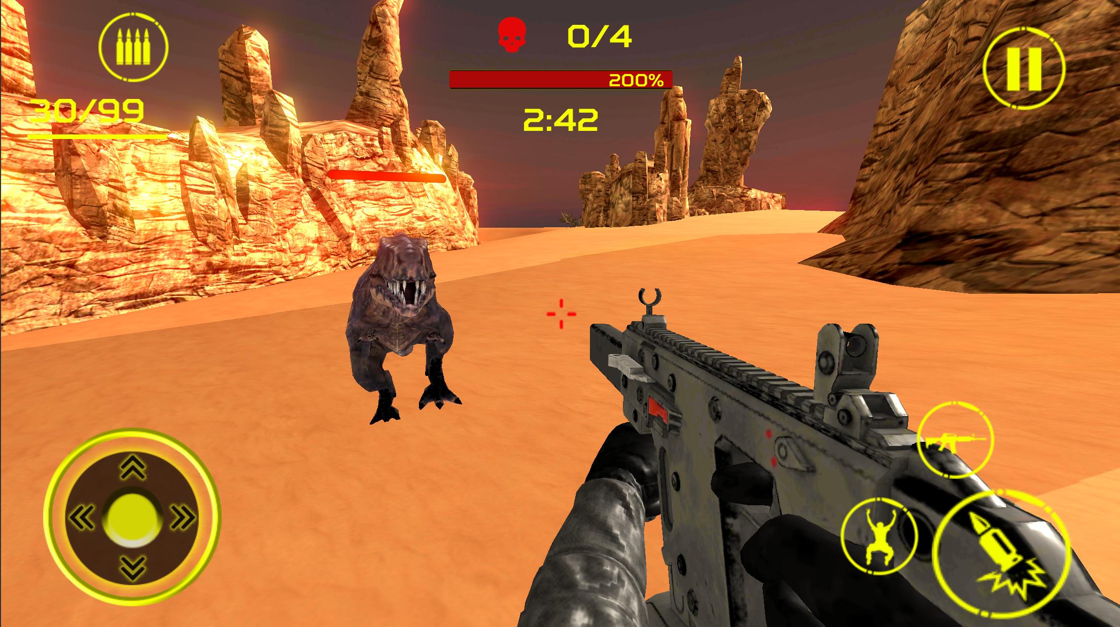 Deadly Dinosaur Hunter:Jungle Survival Game