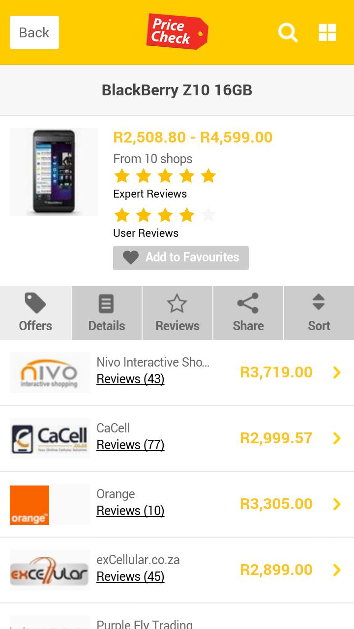 PriceCheck MTN