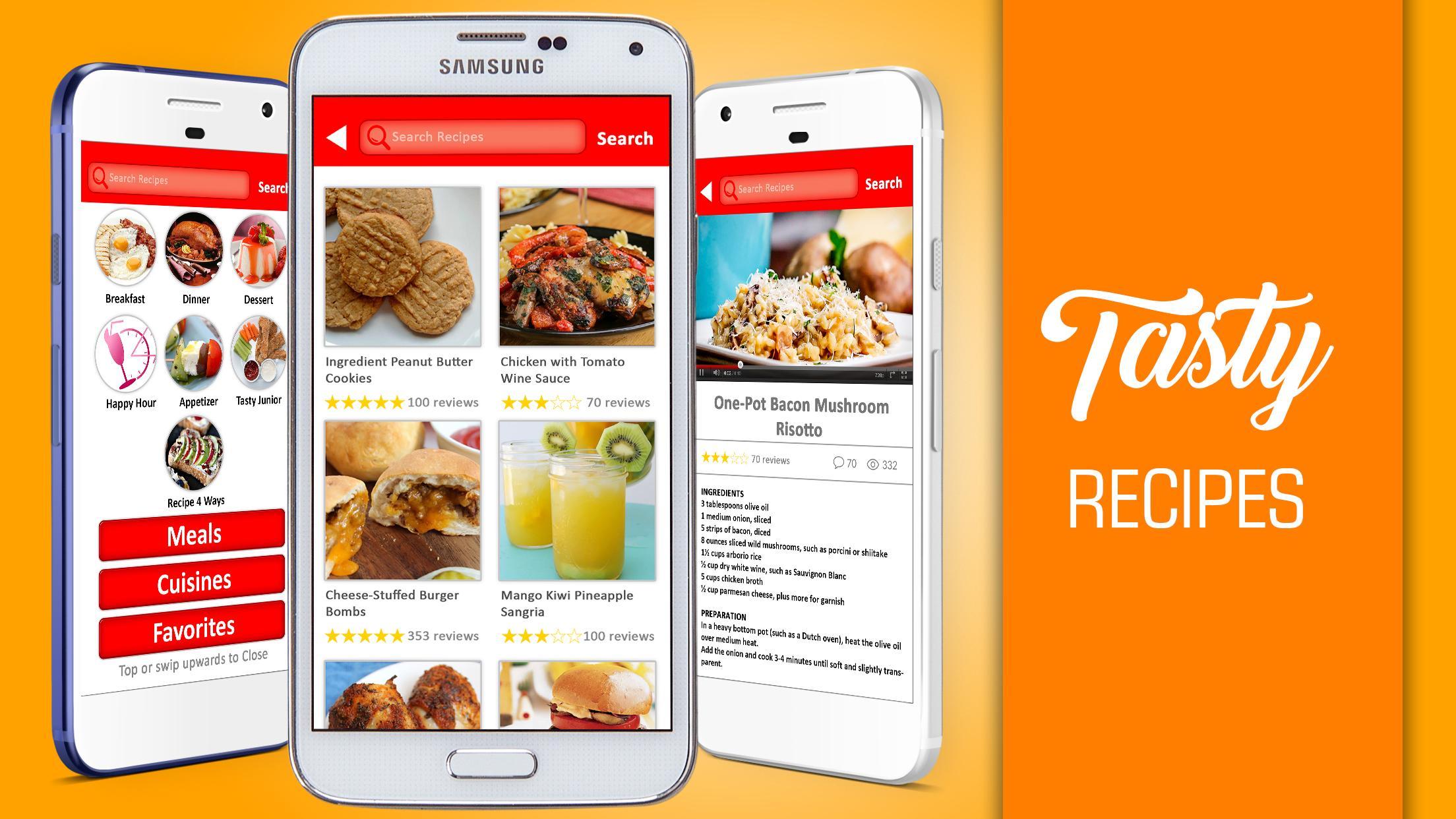 Tasty Recipes Best Cooking App