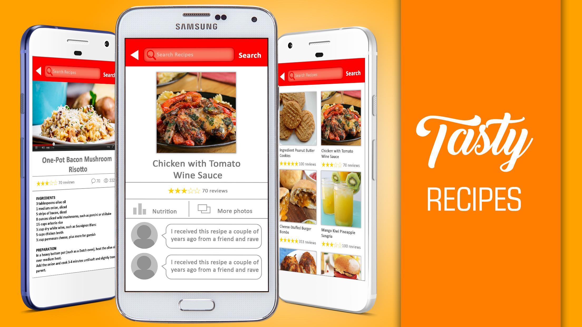 Tasty Recipes Best Cooking App