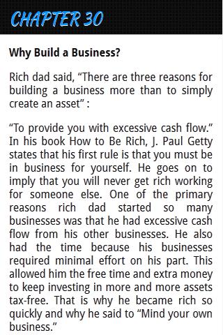 Rich Dads To Investing Free