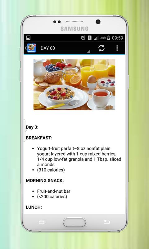 5 Days Weight loss Plan