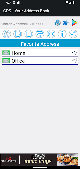 Map Smart Address Book