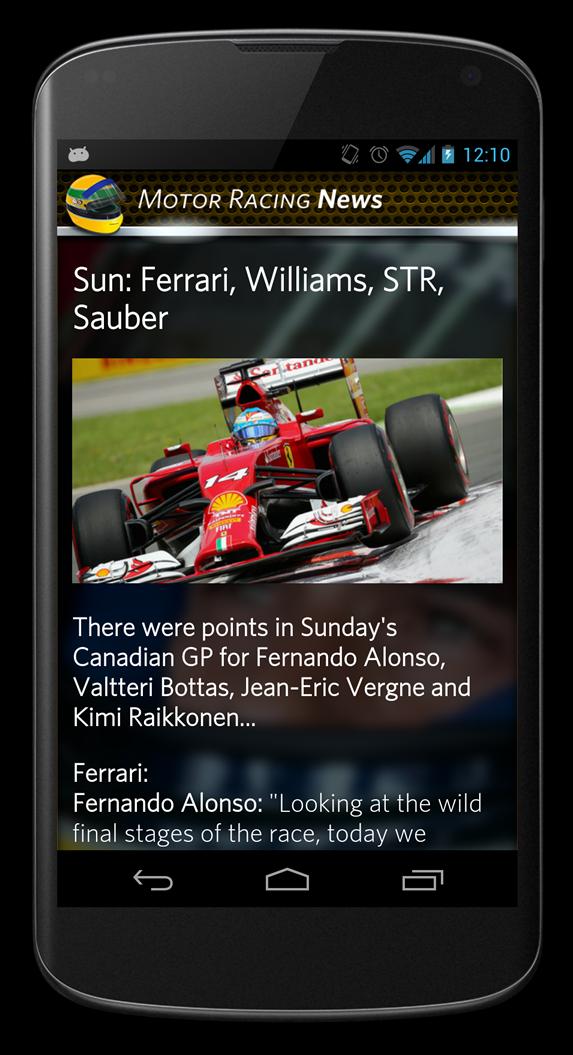 Motor Racing News