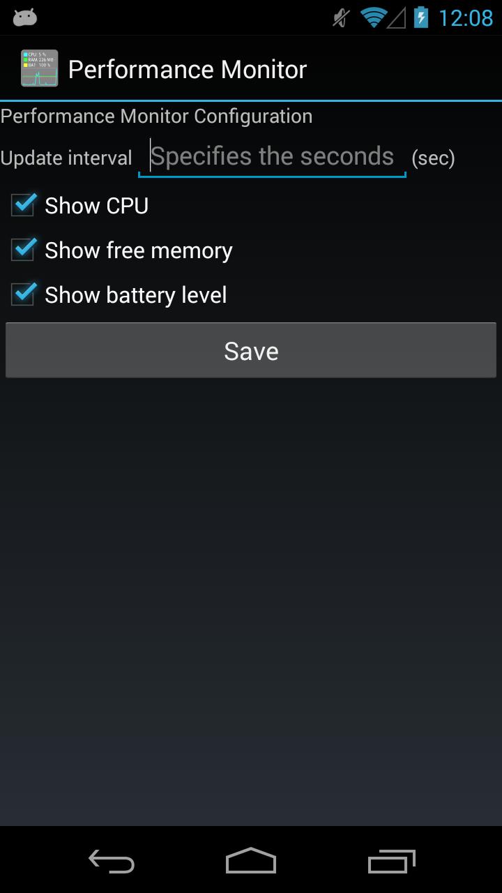 Performance Monitor