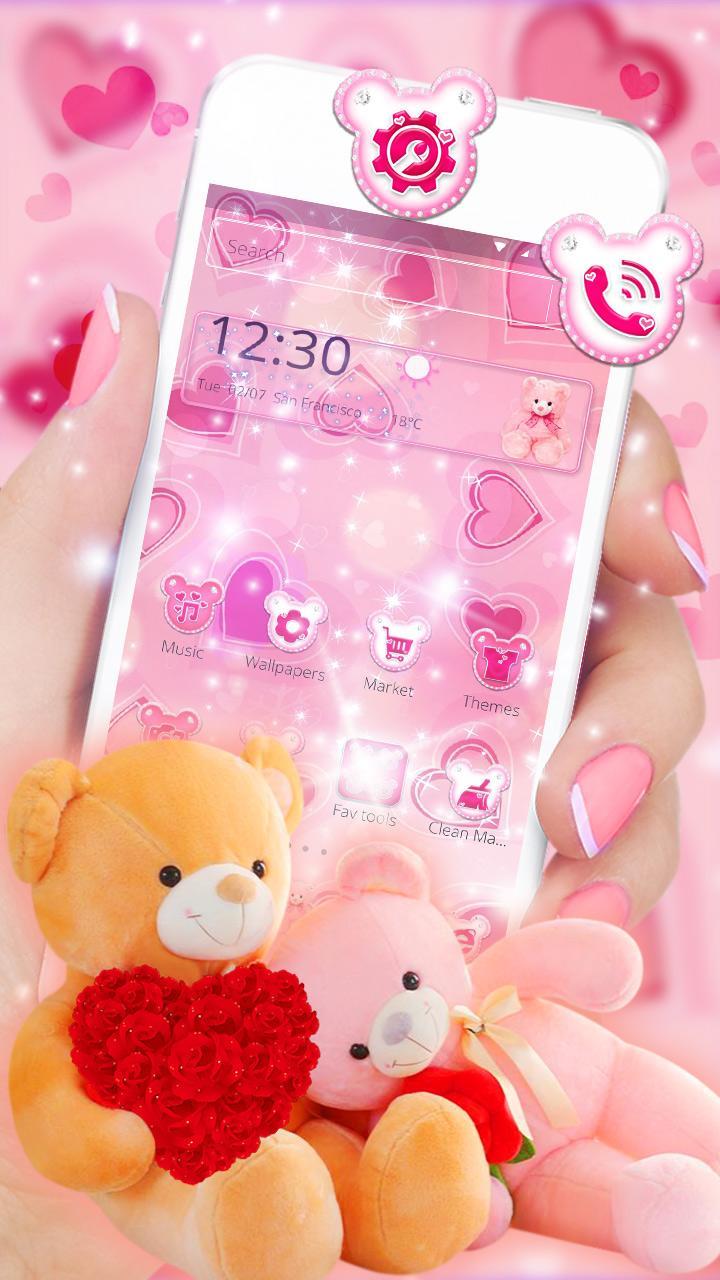 Cute Teddy Bear Love Theme