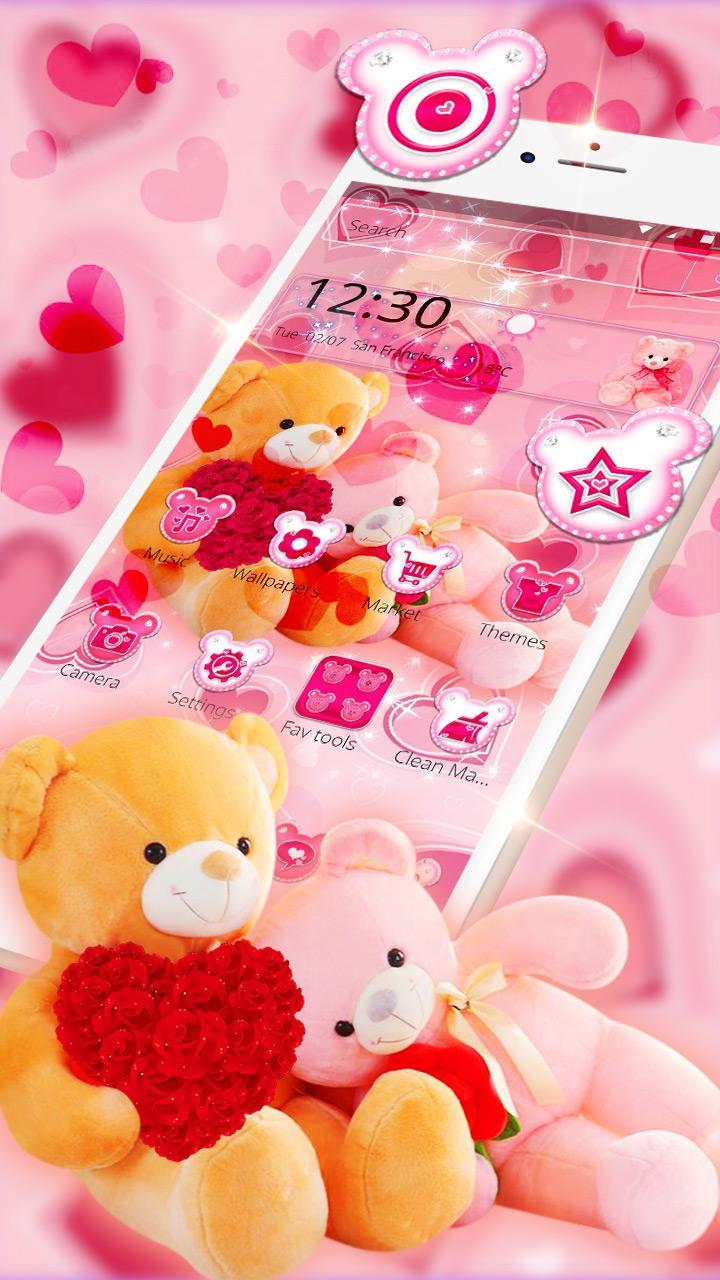 Cute Teddy Bear Love Theme