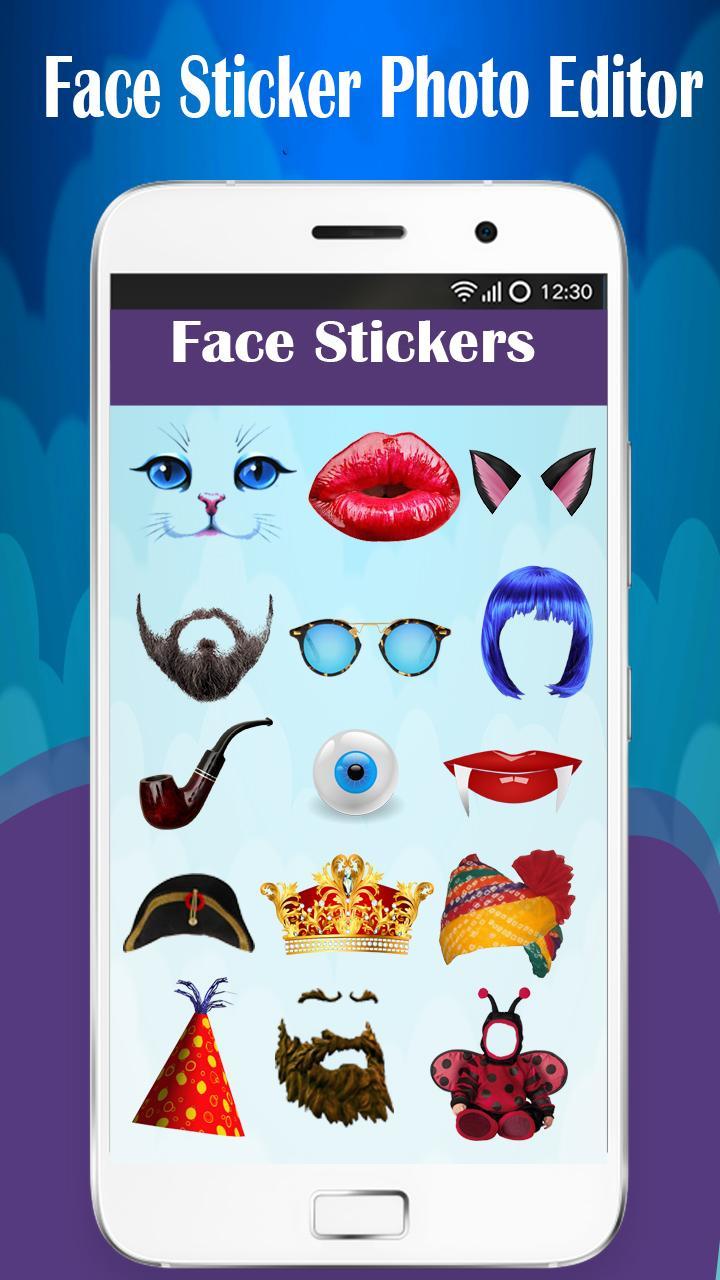 Face Stickers Photo Editor