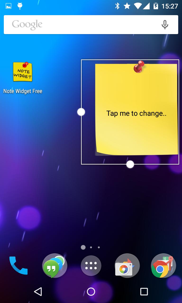 Note Widget