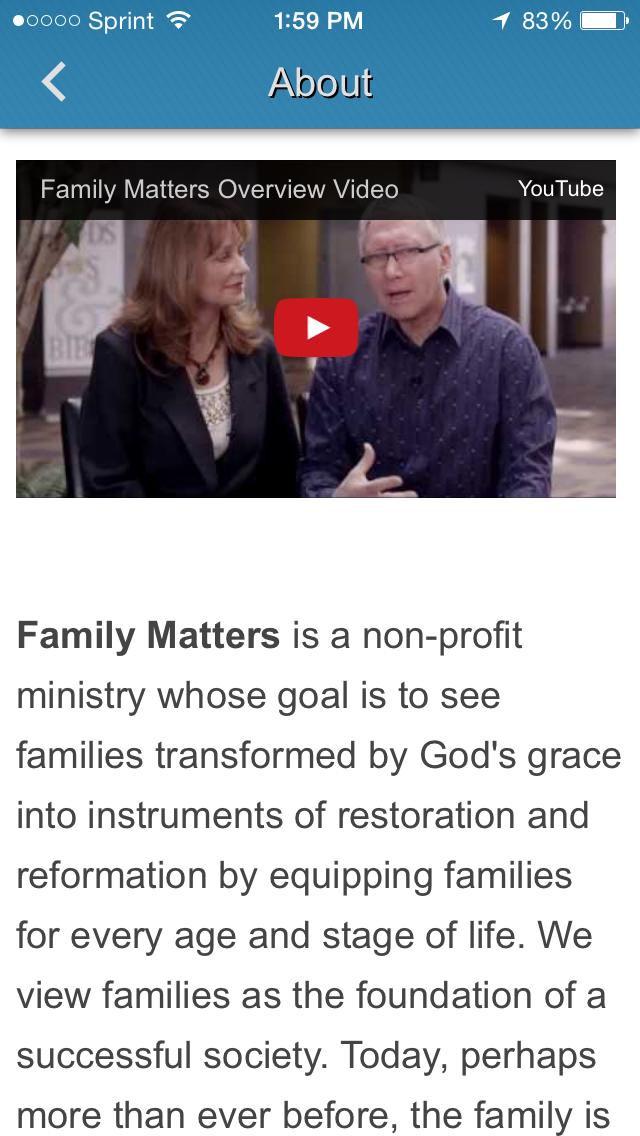 Family Matters