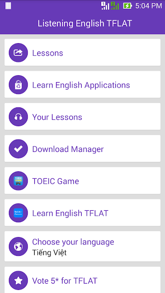 English Listening TFlat