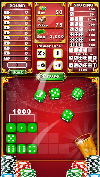 Farkle King - Dice Game