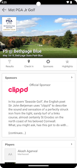 Met PGA Junior Golf