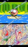 Daily Cartoon022 LWP & Clock