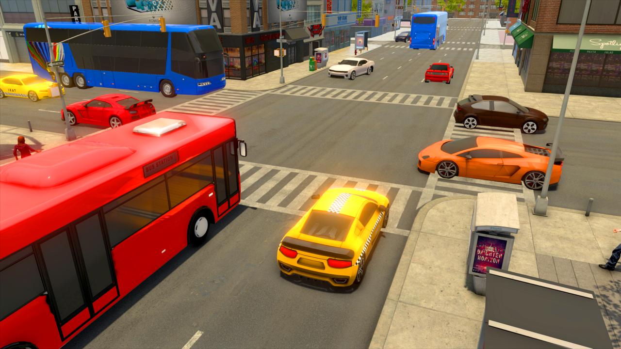 Mega Ramps Taxi Car Stunt: Car Jumping Game