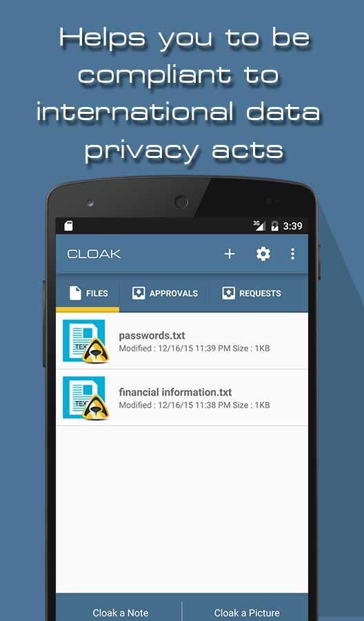 Cloak File
