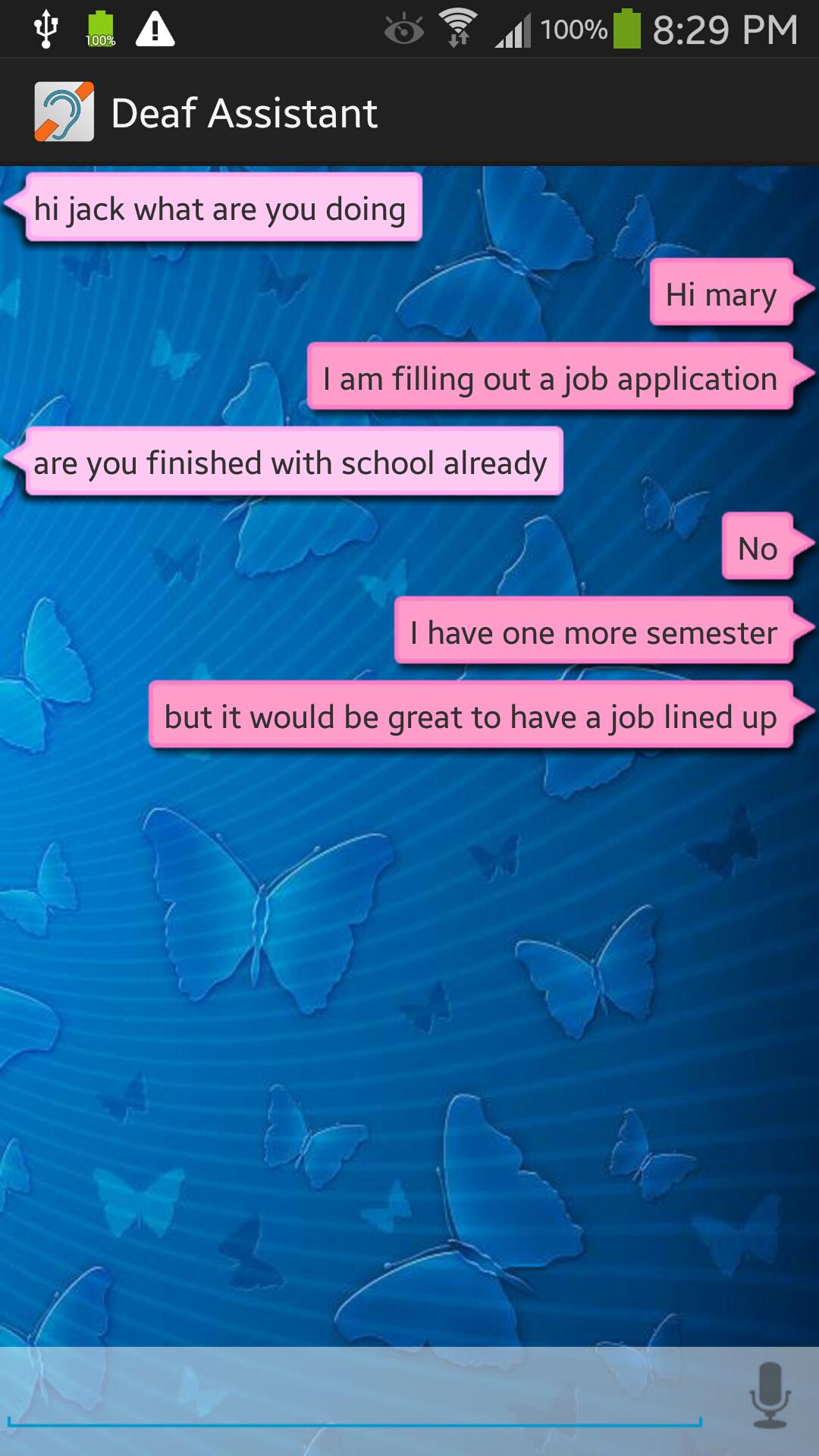 Deaf Assistant