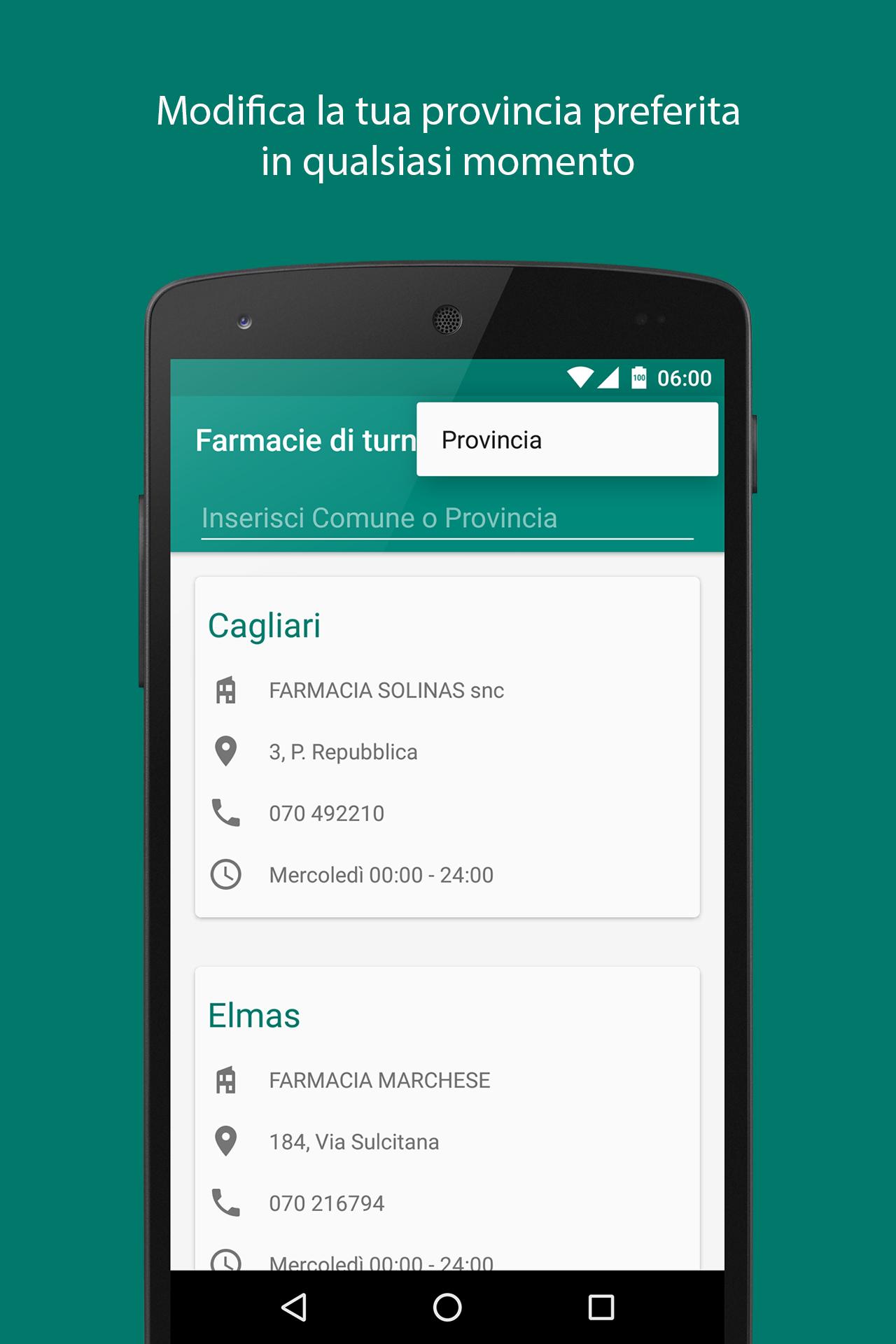 Farmacie di turno Sardegna
