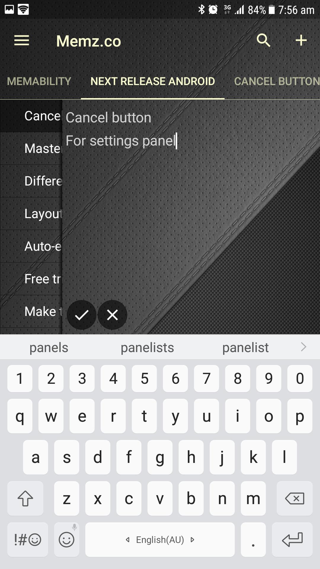 Memz - The Best and Simplest Tree Notepad