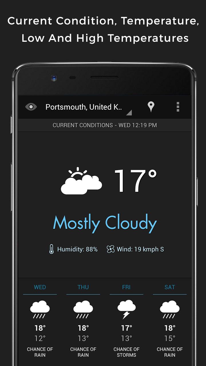 The Weather - Rain Forecast & Storm Alerts